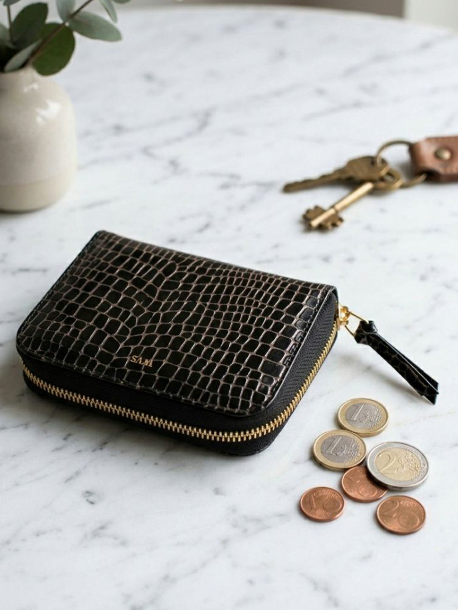 Cartera Pequeña con Cremallera