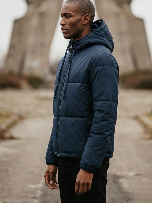 Recycled Hooded Puffer