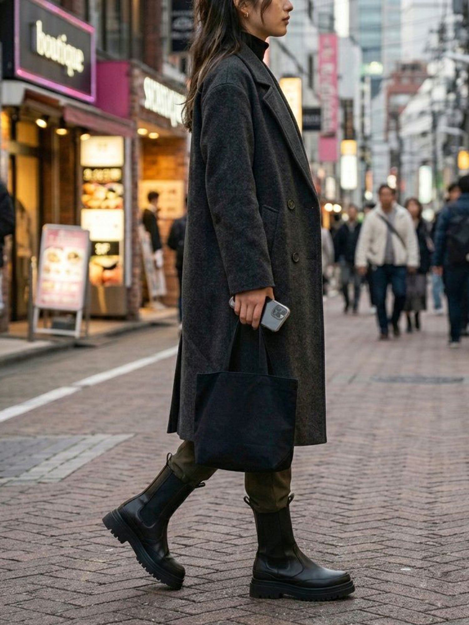 Chelsea Boot Track Sole Medi