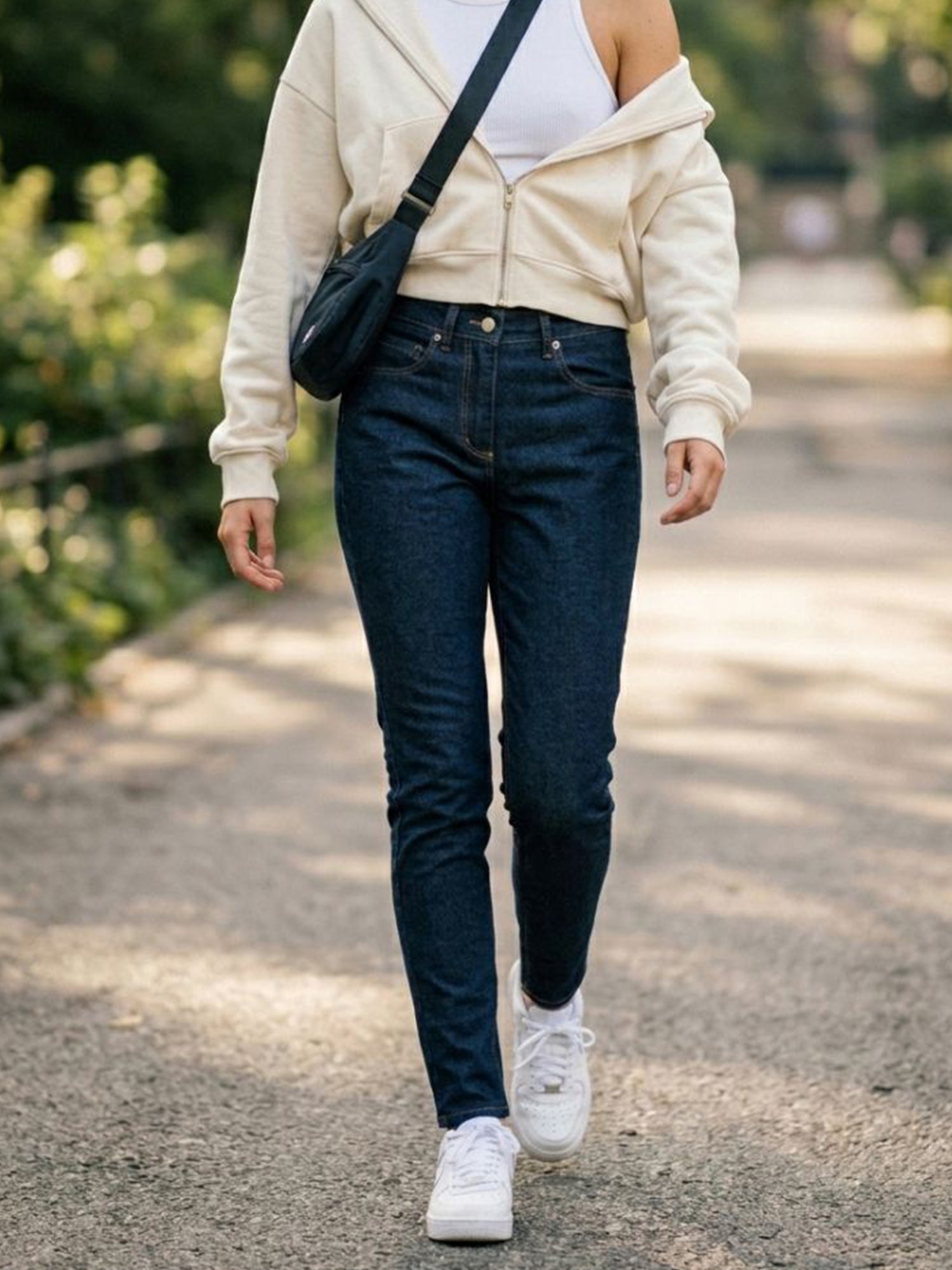 Classic Straight Leg Recycled Denim Jeans