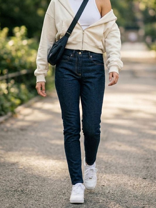 Klassieke jeans met rechte pijpen