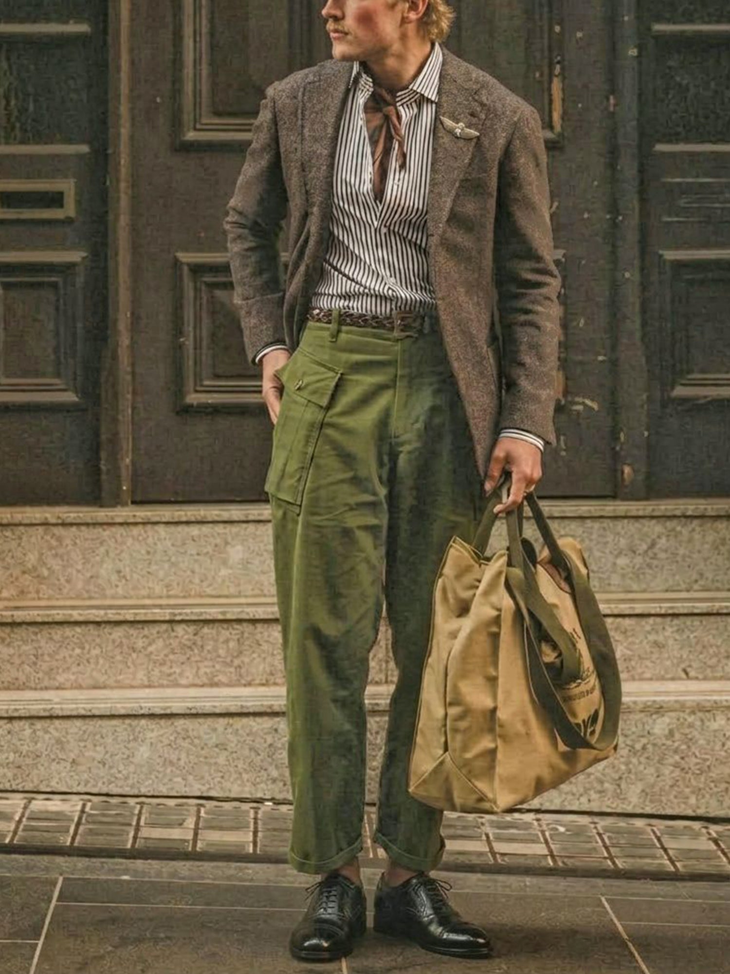 City Wingtip Brogue Oxfords