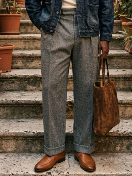 Mocassin-flats met veters 