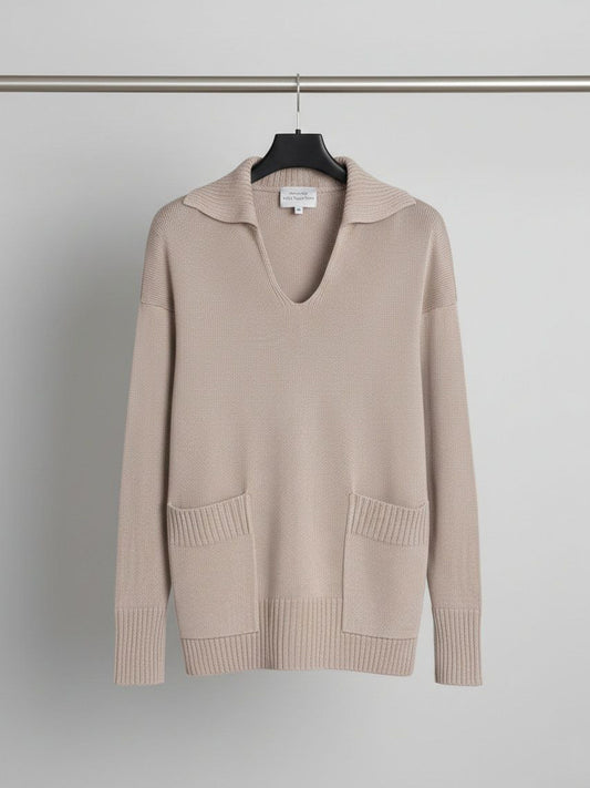 Knitted Oversized Jumper | Vegan Knitwear