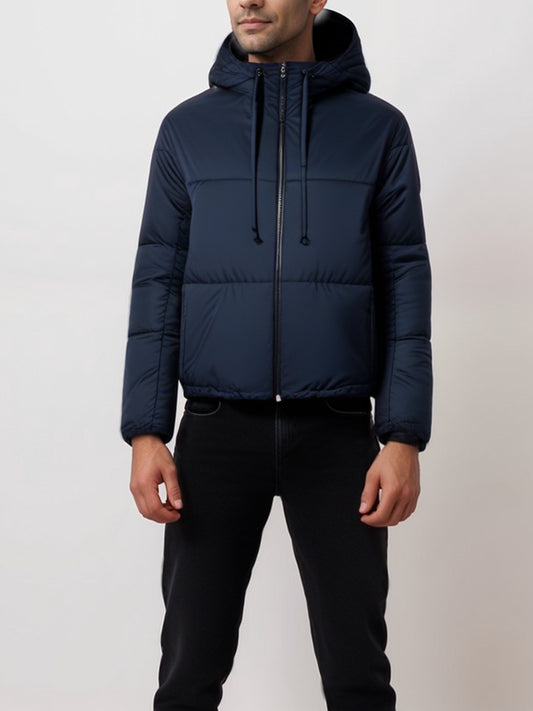 Gerecycleerde puffer met capuchon  | Vegan Puffer Jackets