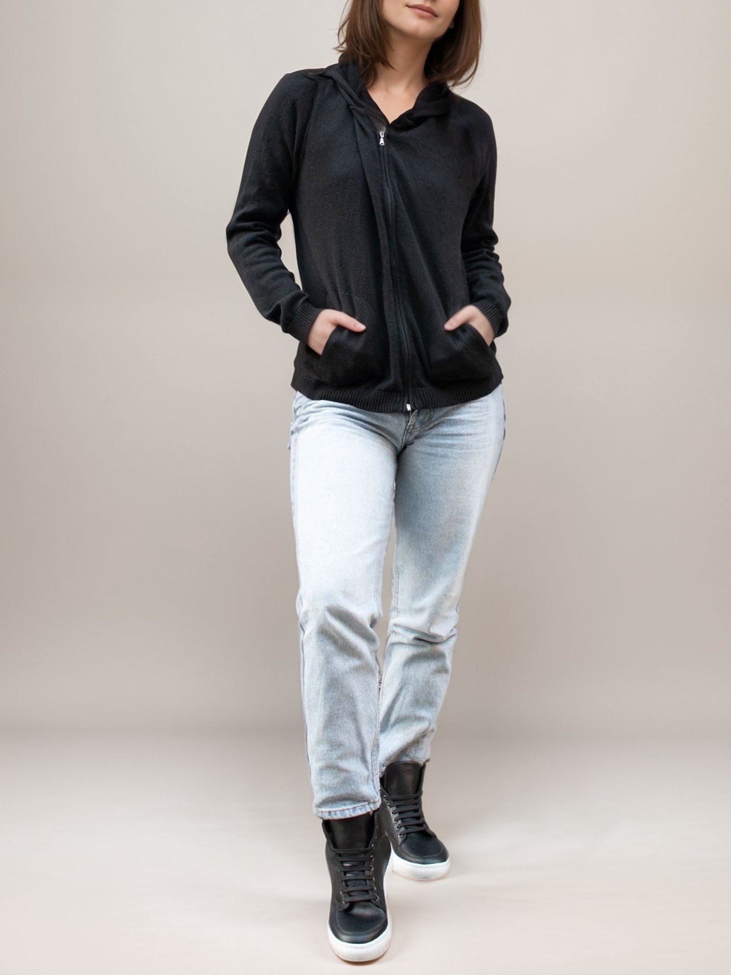 Recycled Knit Hoodie