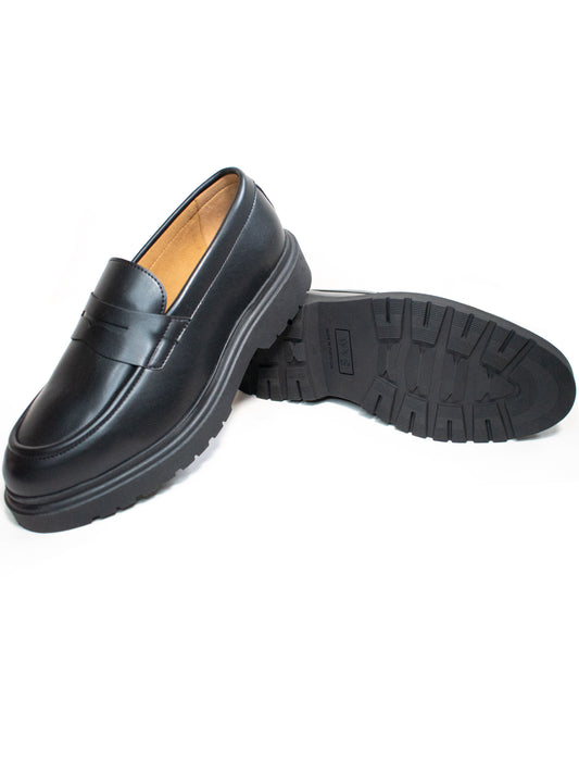 Chunky Sole Loafers | Vegan Loafers