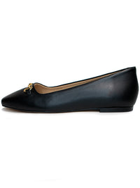 Ballerina's met vierkante neus