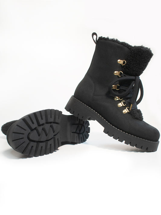 Recycled Vegan Shearling Boots | Vegan Boots