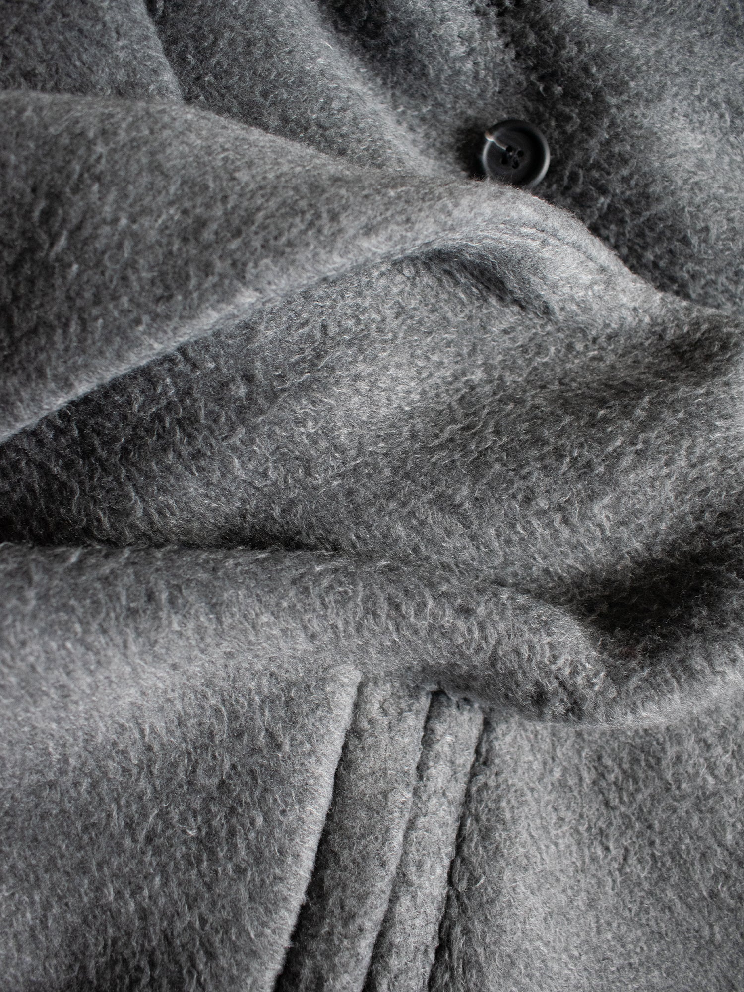 Manteau oversize en laine végétalienne