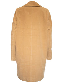 Oversized jas van veganistische wol