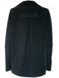 Veganistische wollen luxe jas