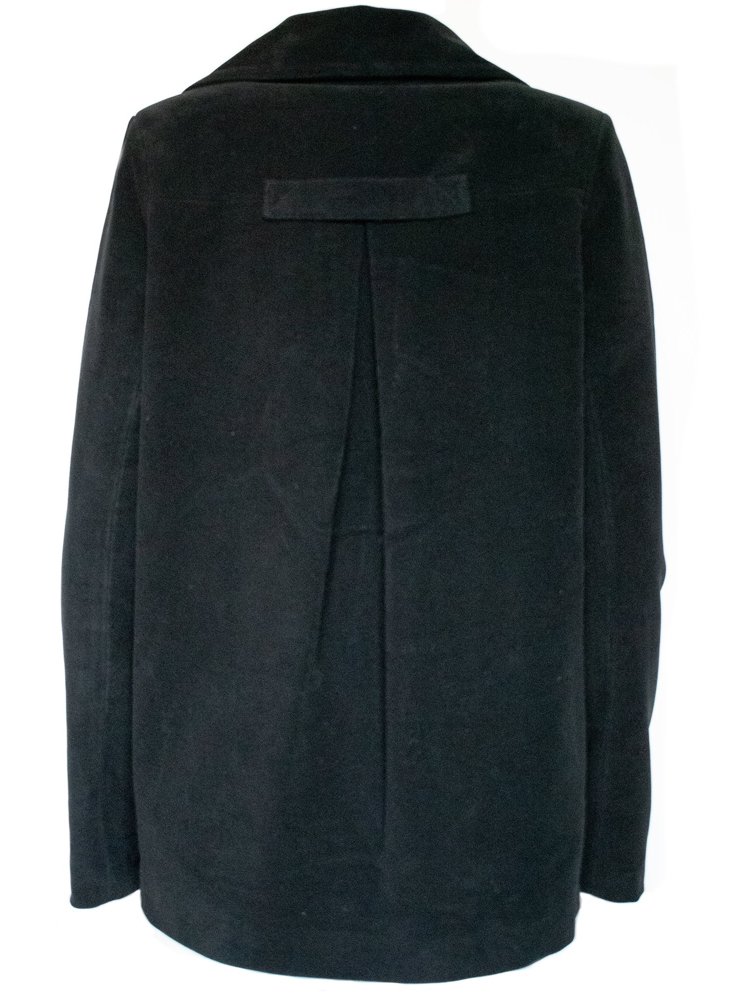 Veganistische wollen luxe jas