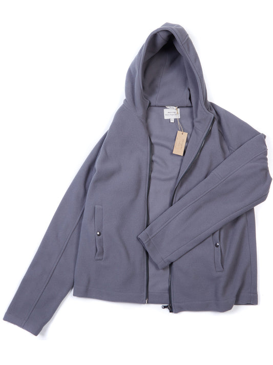 Gerecycled fleece met capuchon en ritssluiting | Vegan Fleeces