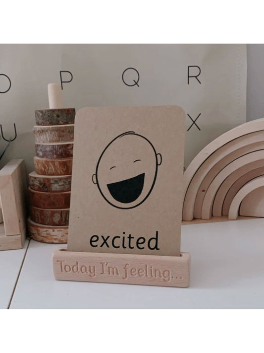 The Little Coach House Emotion Flashcards Stand | 