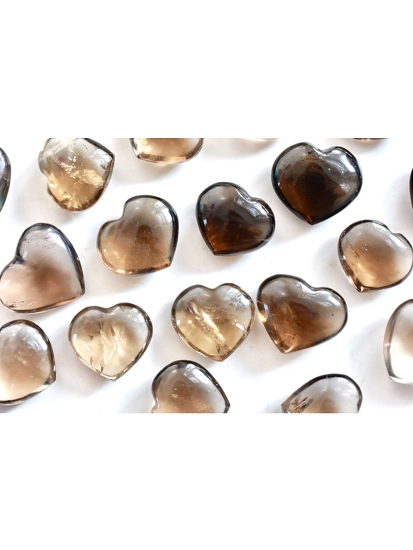 Open Heart Apothecary Smoky Quartz Heart Crystals Gorgeous Natural Mineral