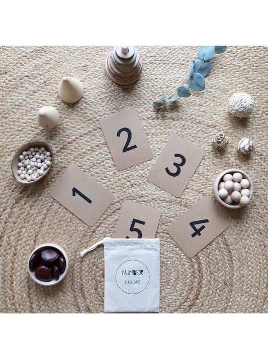 The Little Coach House Number Flashcards | 