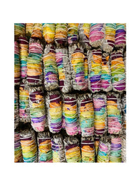 Orglamix 7 Chakras Rose Smudge Sticks White Sage and Rose