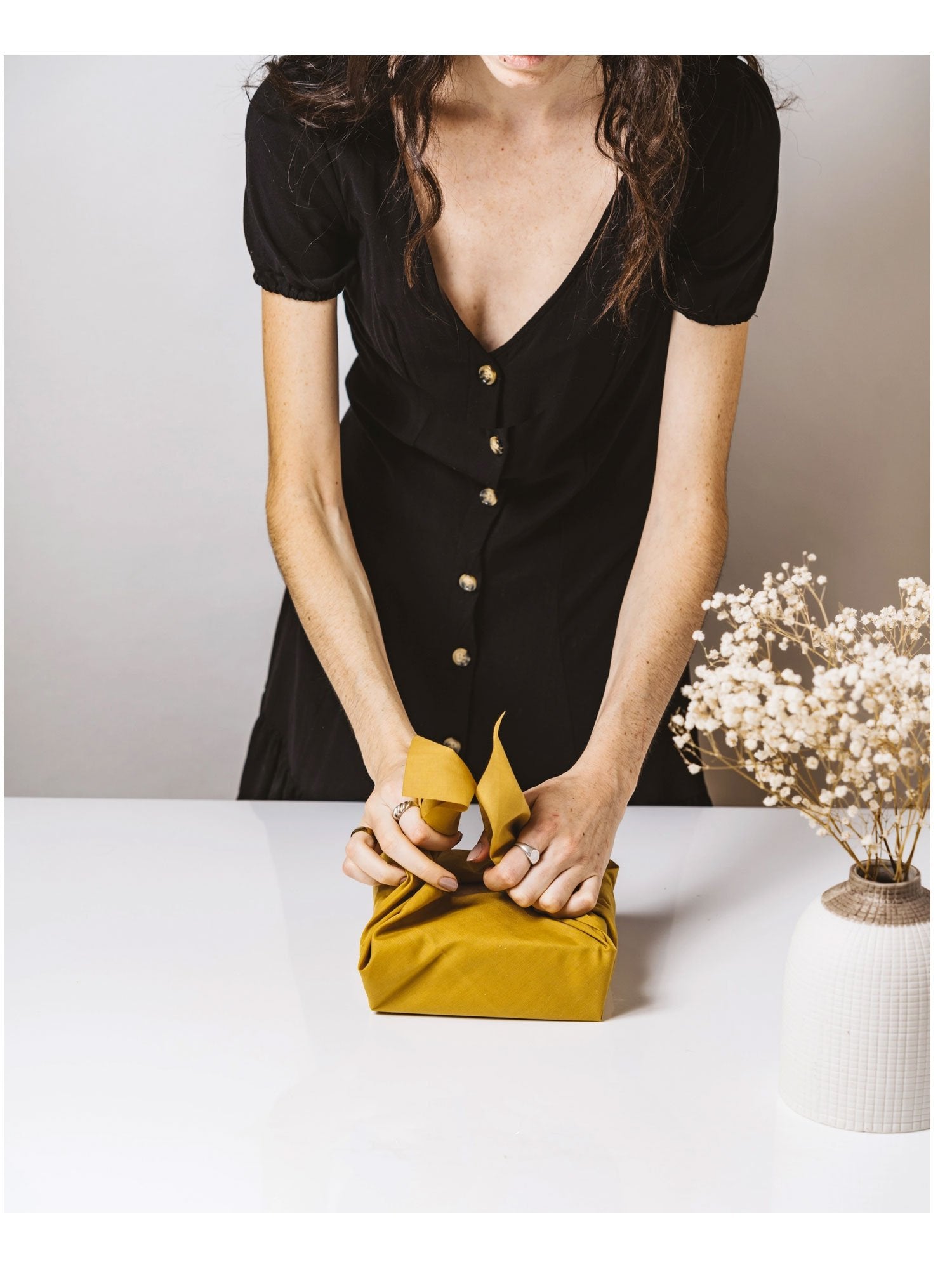 OLSEN en OLSEN stoffen cadeauverpakking groot