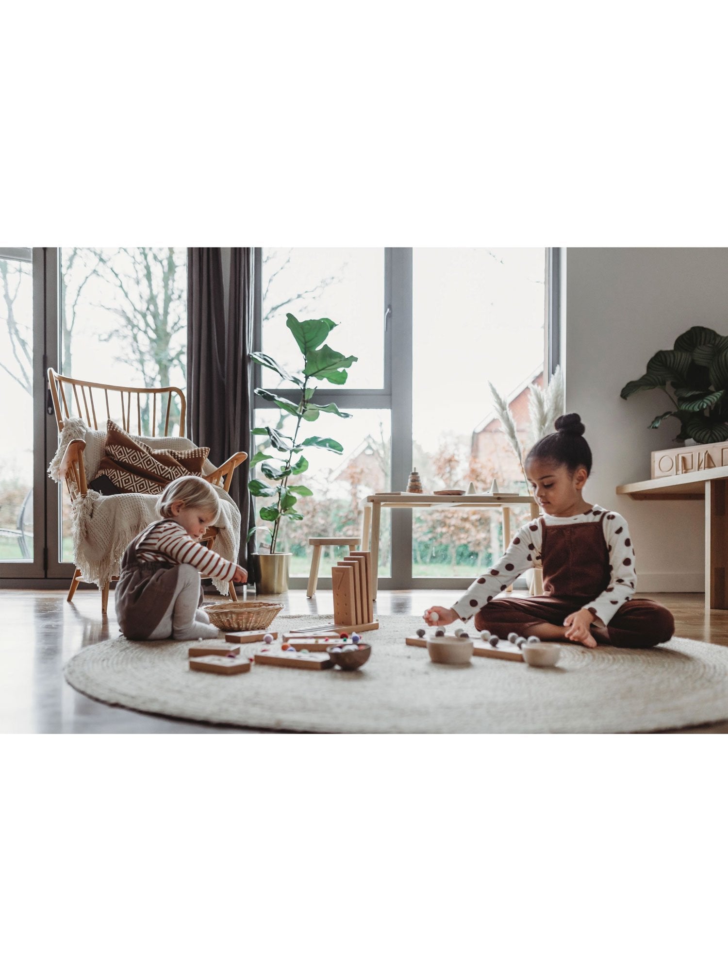 The Little Coach House Tens Frame Montessori Learning Resource