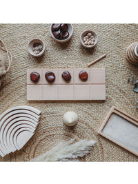 The Little Coach House Tens Frame Montessori Learning Resource