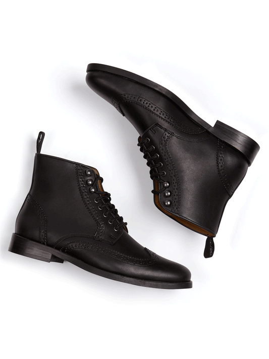 Brogue Boots | Vegan Boots