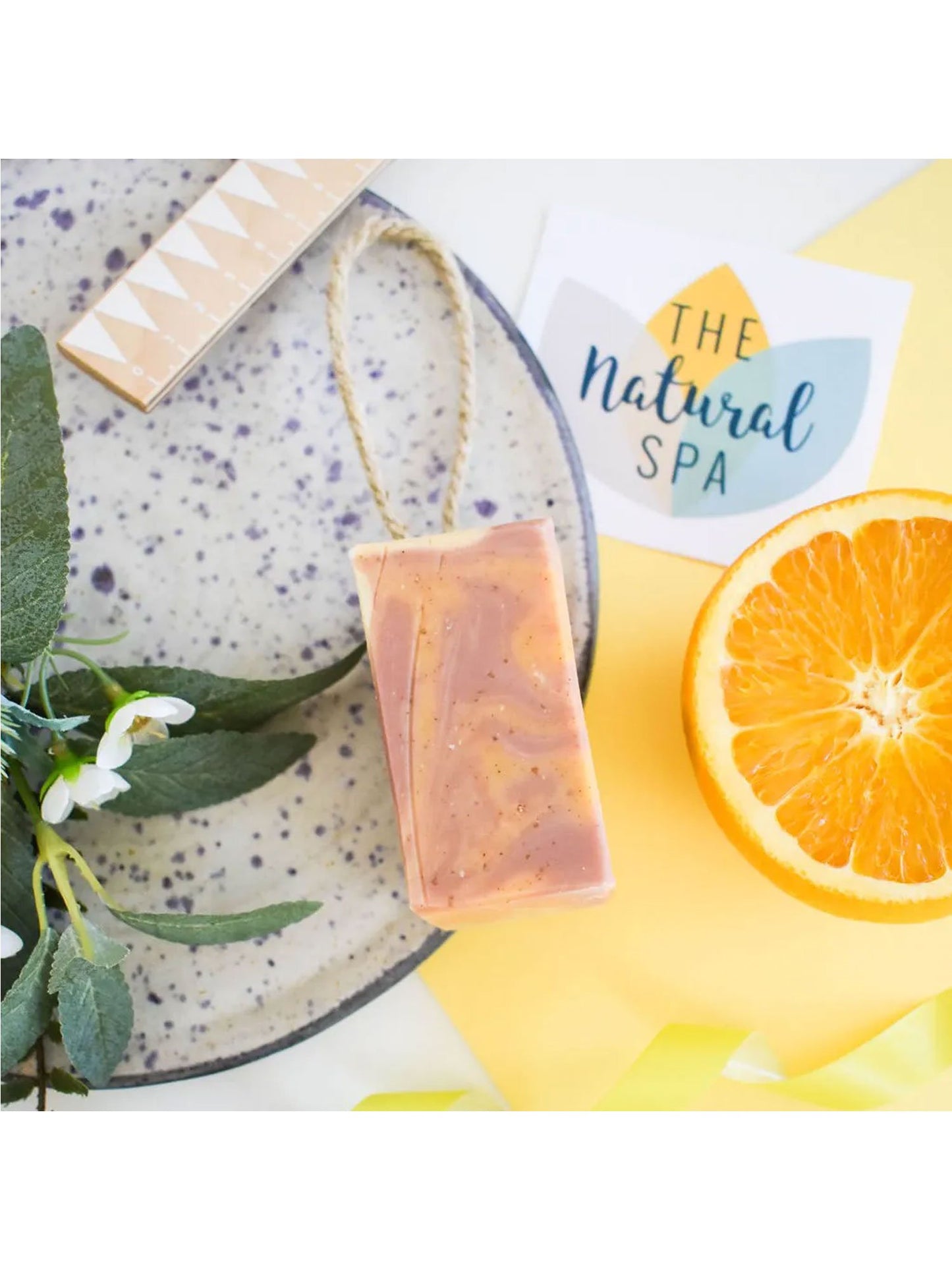 The Natural Spa Cosmetics Citrus Blossom Soap On A Rope