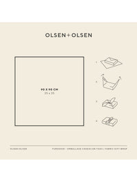 OLSEN en OLSEN stoffen cadeauverpakking groot