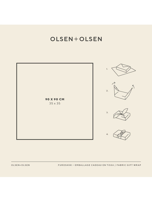 OLSEN and OLSEN Fabric Gift Wrap Large | Gift Wrapping