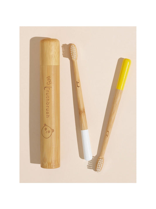 Truthbrush Tiny Bamboo Travel Case | Dental Care