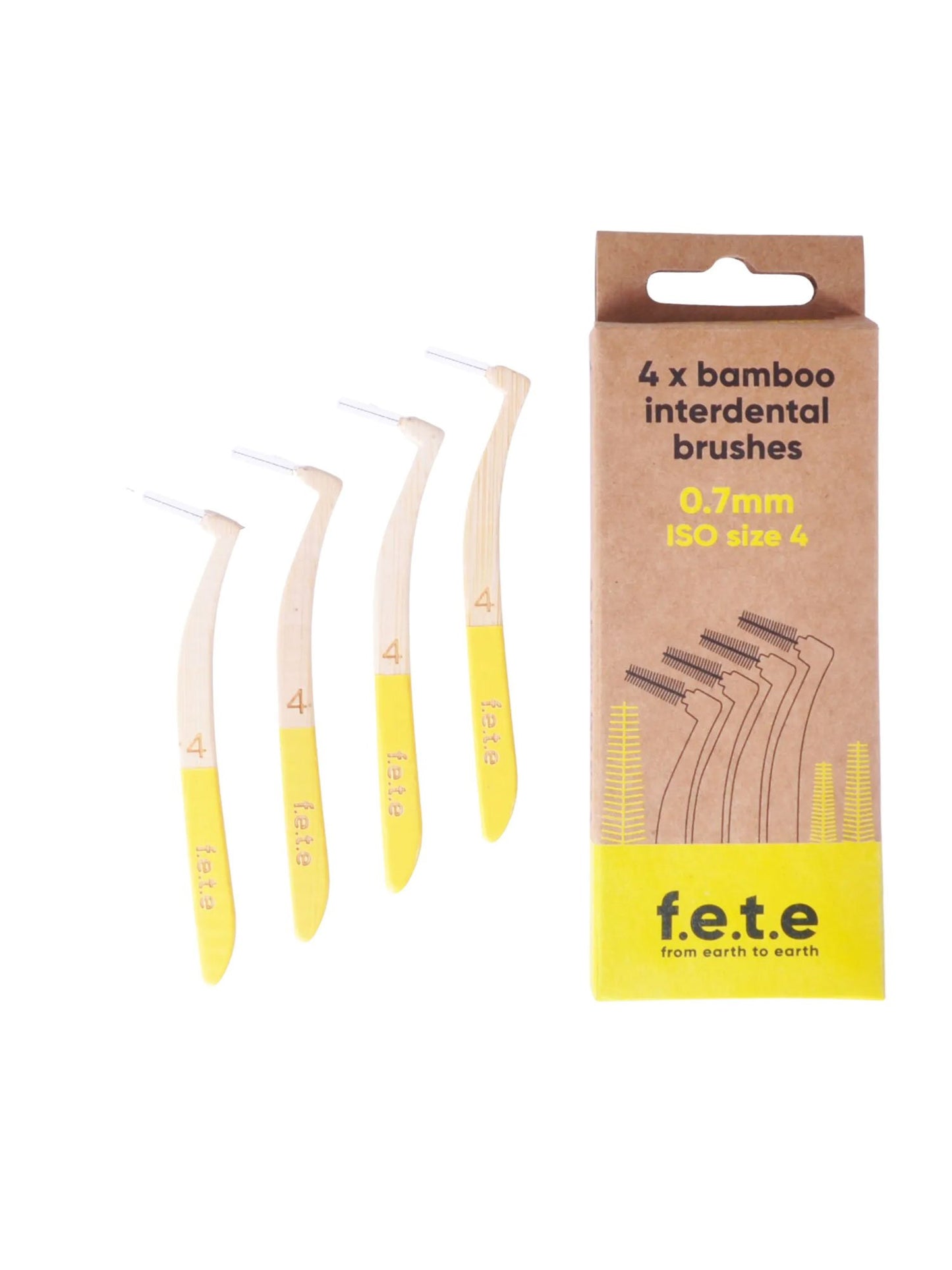 Fete Interdental Brushes (4 Pcs)