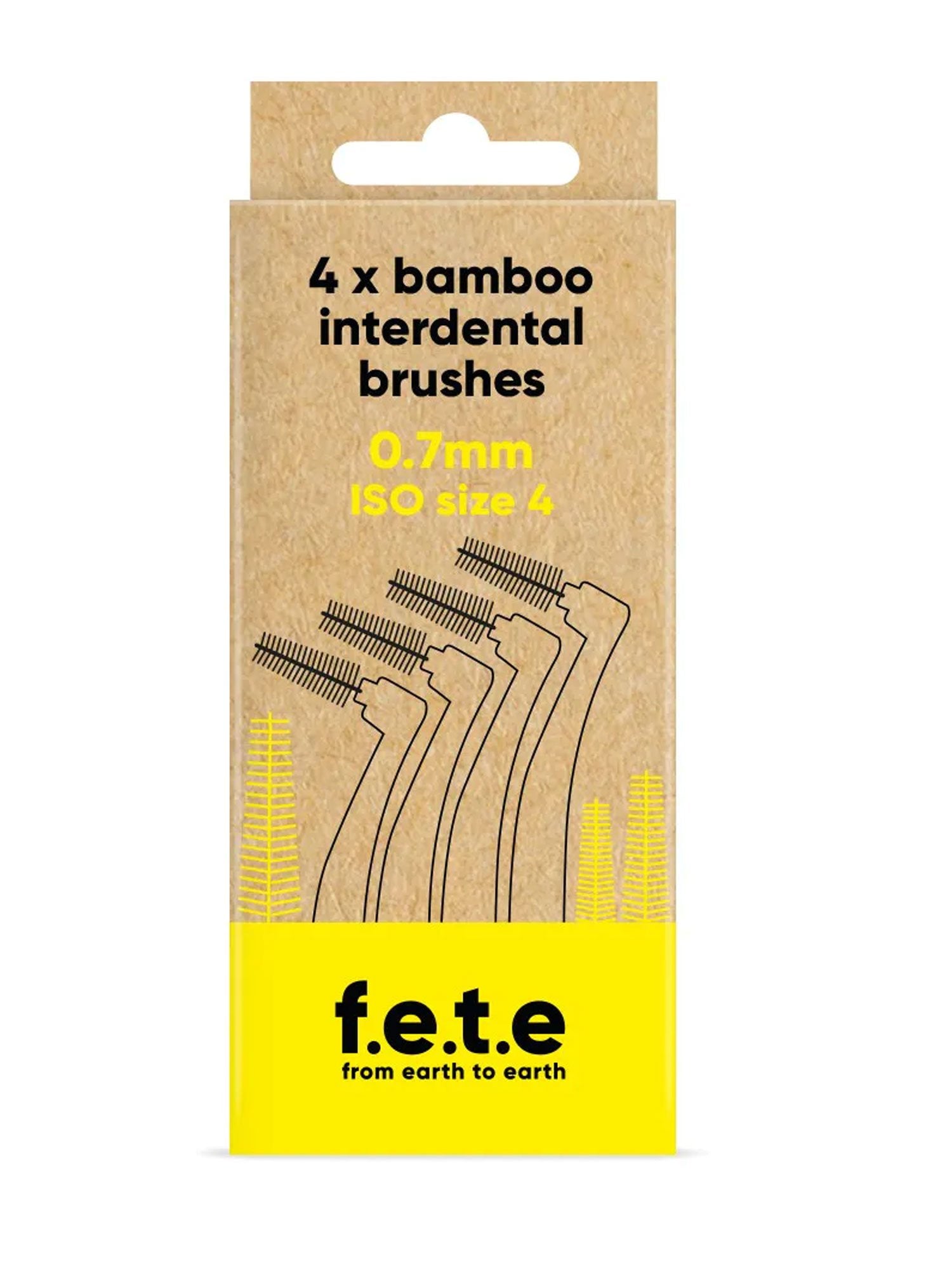 Fete Interdental Brushes (4 Pcs)