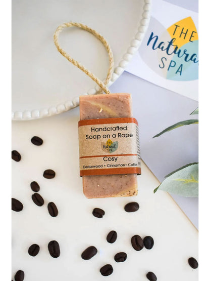 The Natural Spa Cosmetics Cosy Soap On A Rope