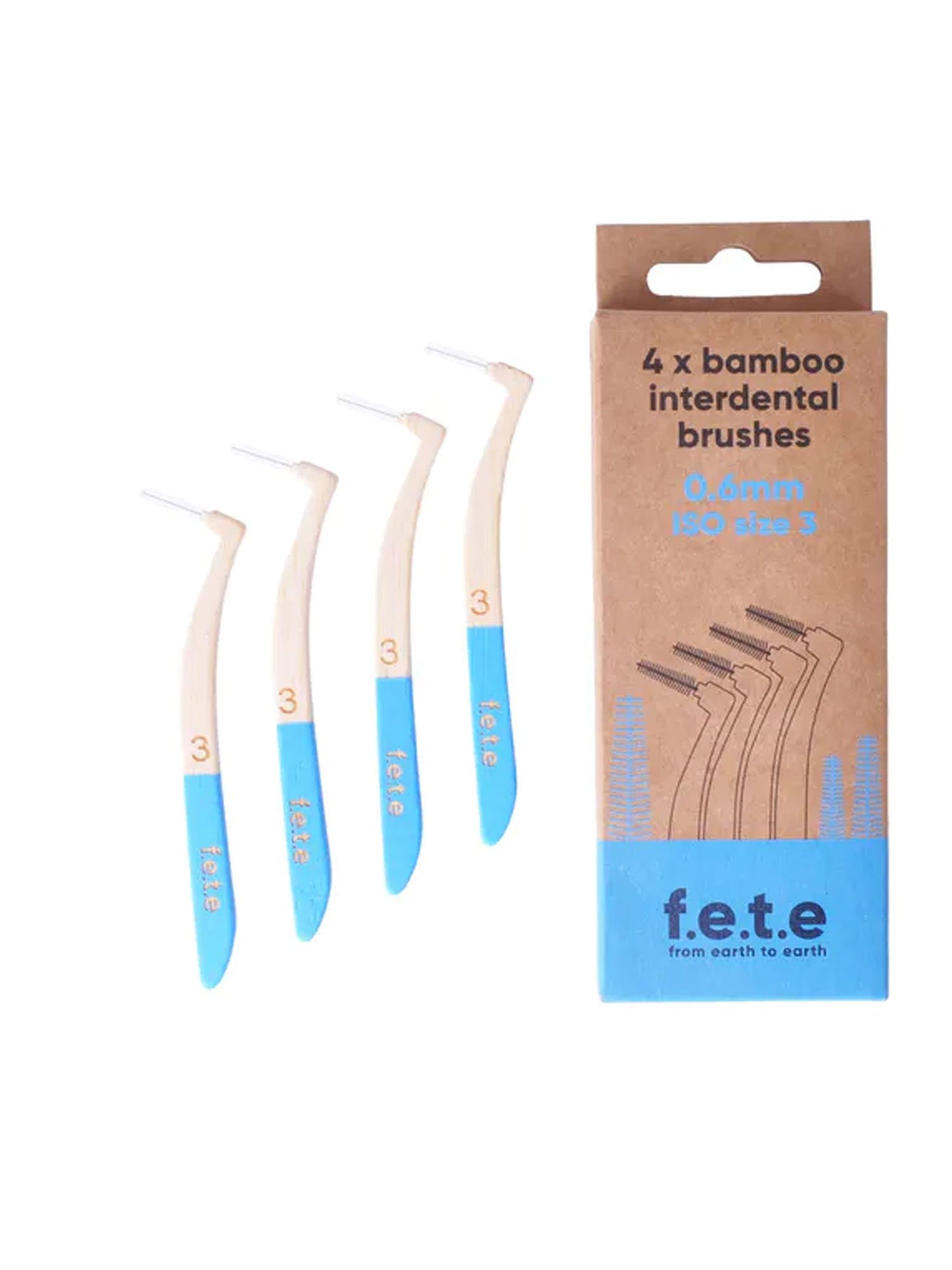 Fete Interdental Brushes (4 Pcs)