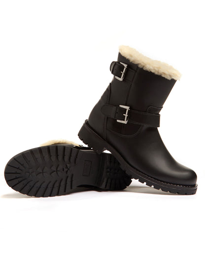 Insulated Biker Boots