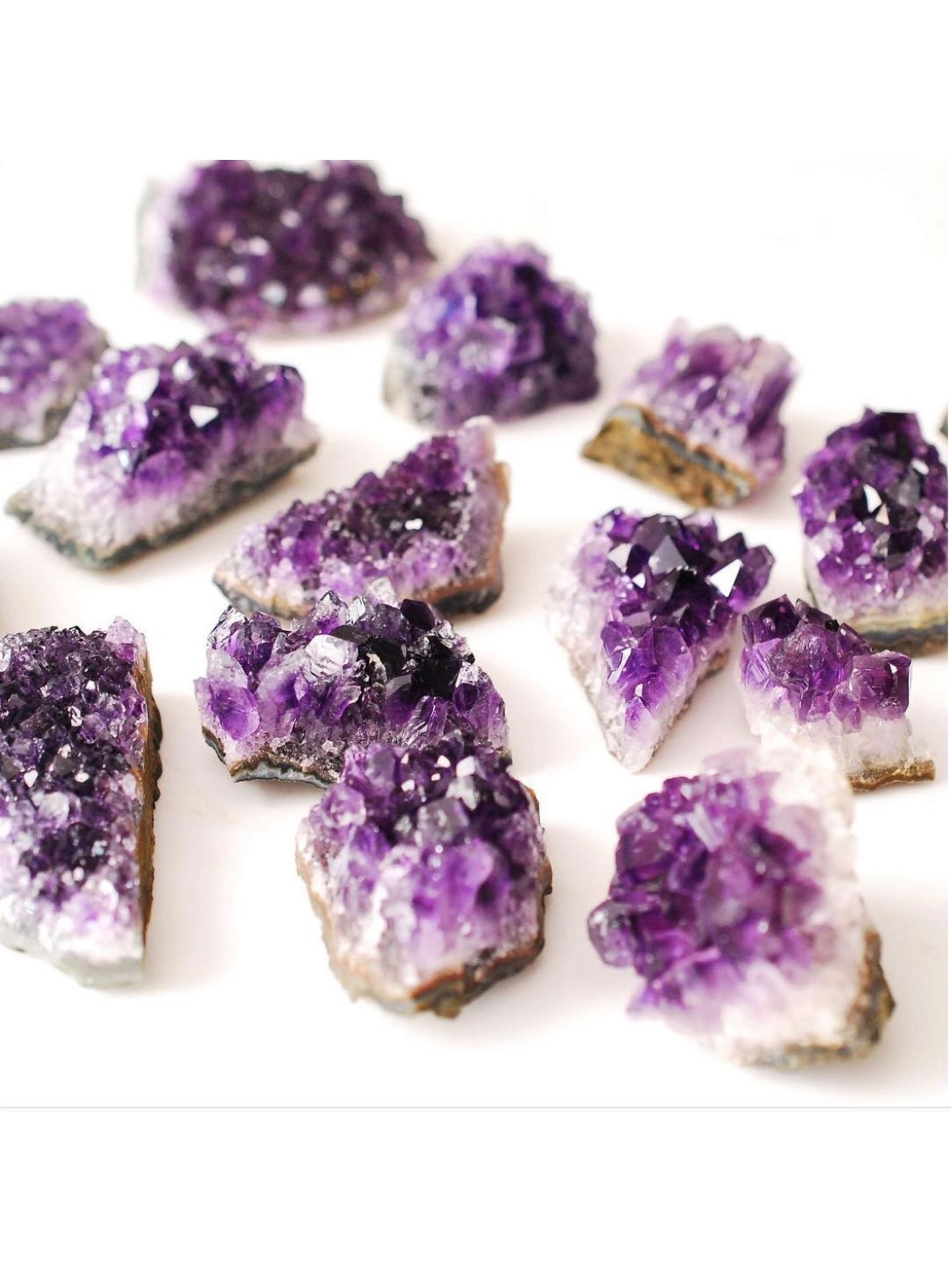 Open Heart Apothecary Mini Amethyst Geodes Grade A