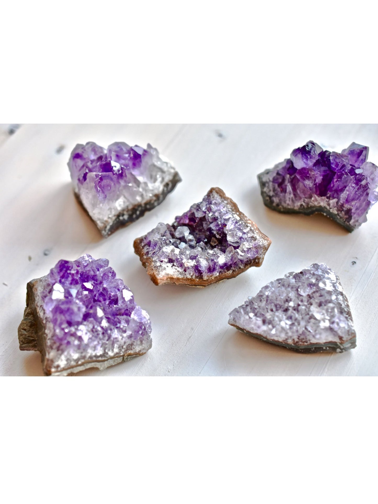 Open Heart Apothecary Mini Amethyst Geodes Grade A