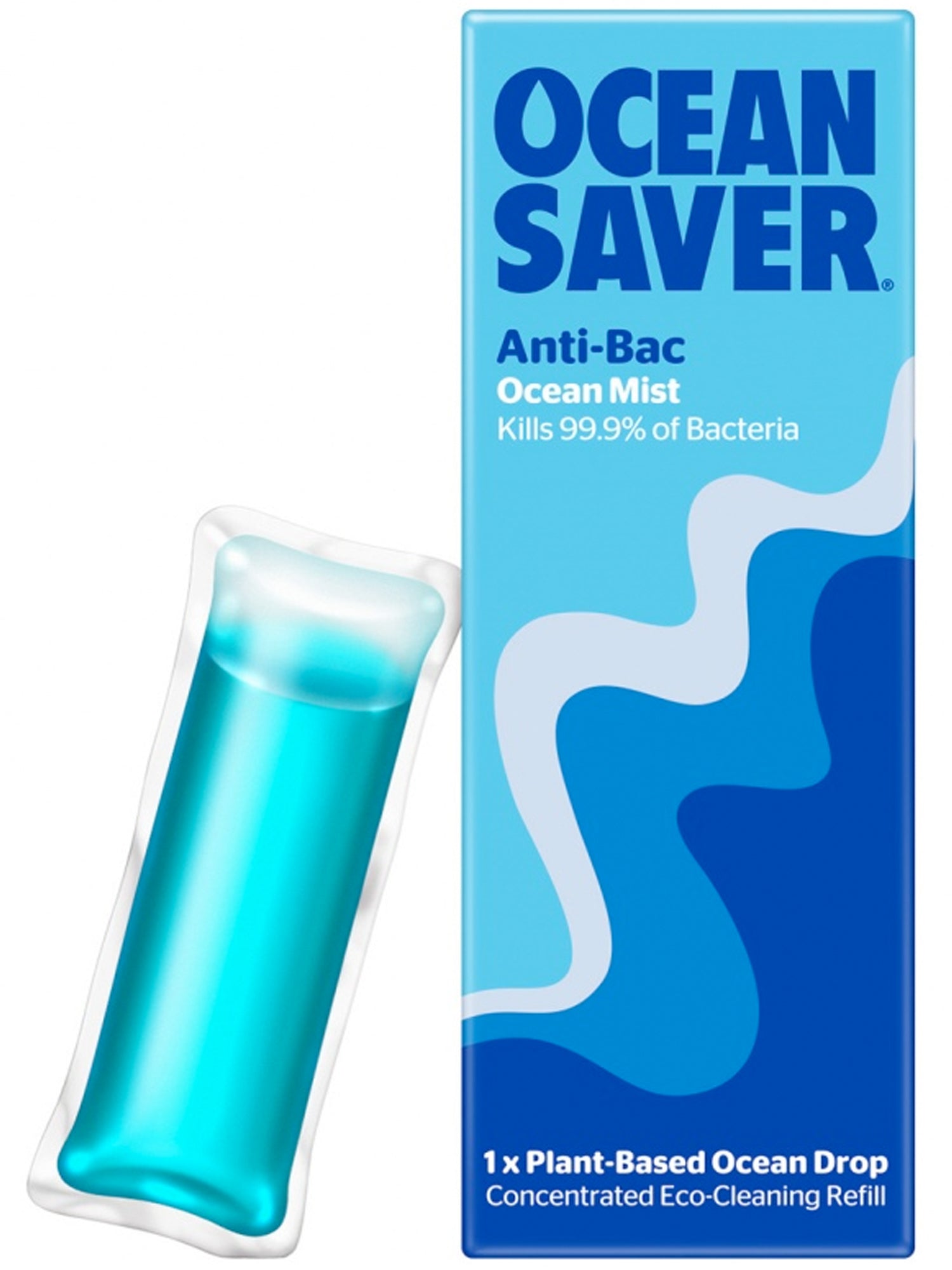 OceanSaver Refill Drops Antibacterial Cleaner | Will's Vegan Store