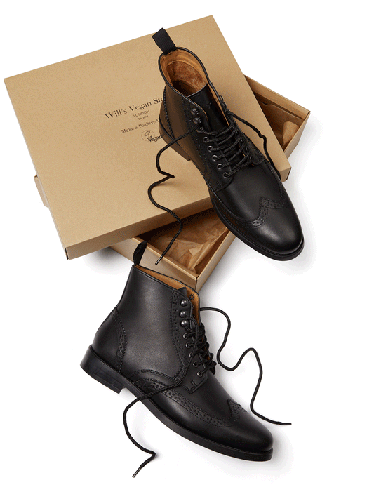 Brogue Boots | Vegan Boots