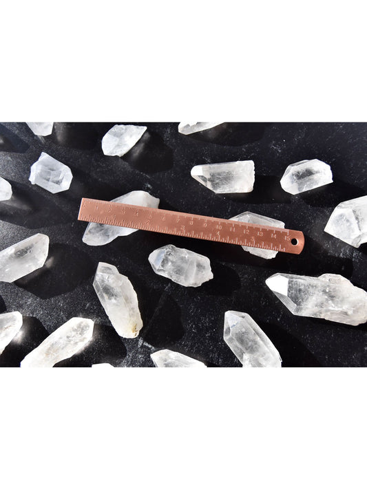 Open Heart Apothecary Quartz Crystal Points Raw Healing Minerals From Brazil | Spiritual