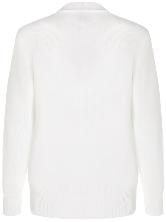 Gebreid vest met knopen  | Vegan Knitwear