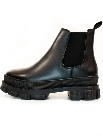 Luxe Track Sole Chelsea Boots