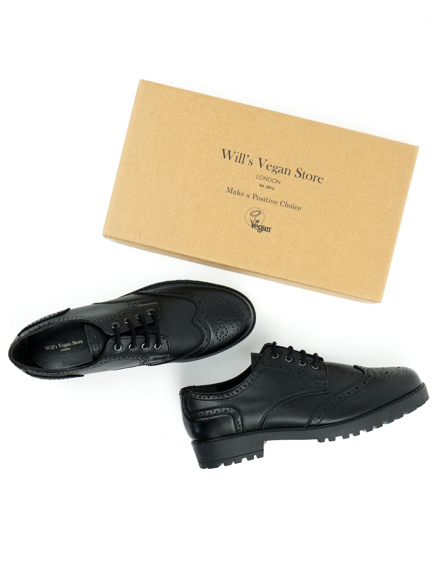 Vegan Kids Brogues | Will's Vegan Store