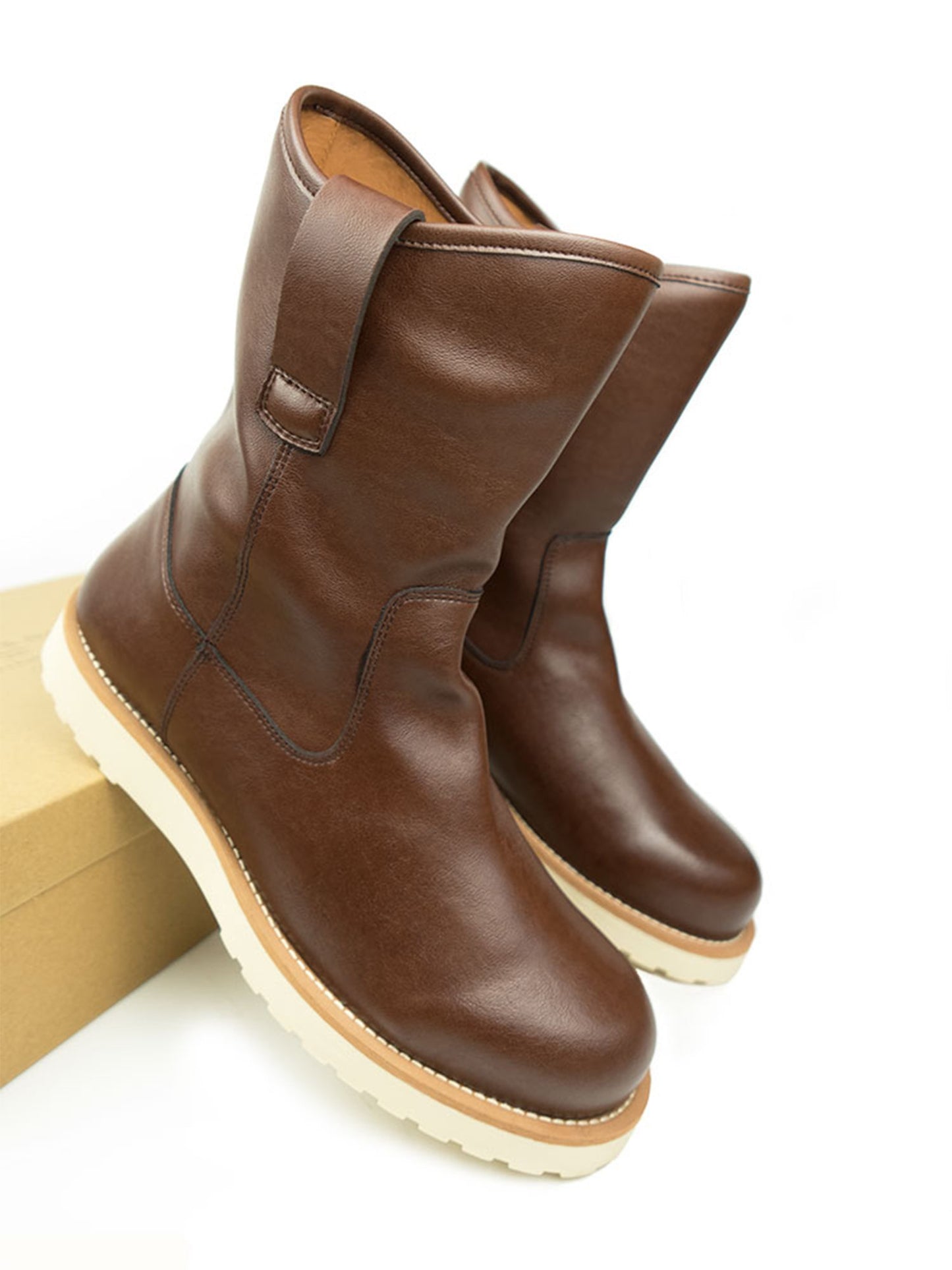 Vegan Men's Pull On Rig Boots | Will's Vegan Store