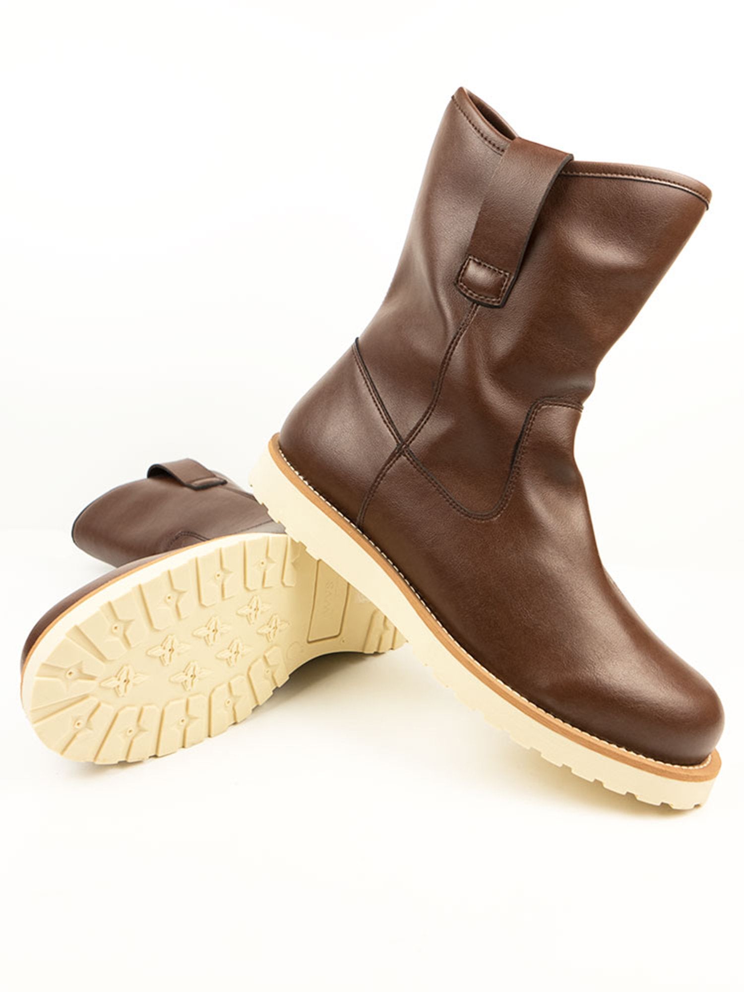 Vegan Men's Pull On Rig Boots | Will's Vegan Store