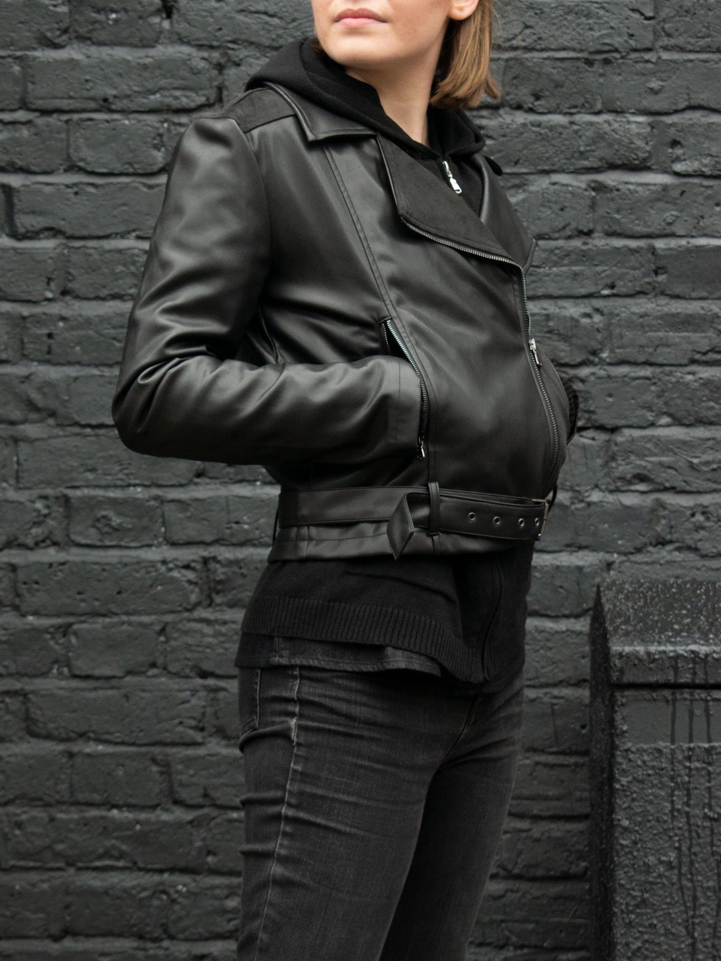 Vegan Women's Moto Jacket | Will's Vegan Store