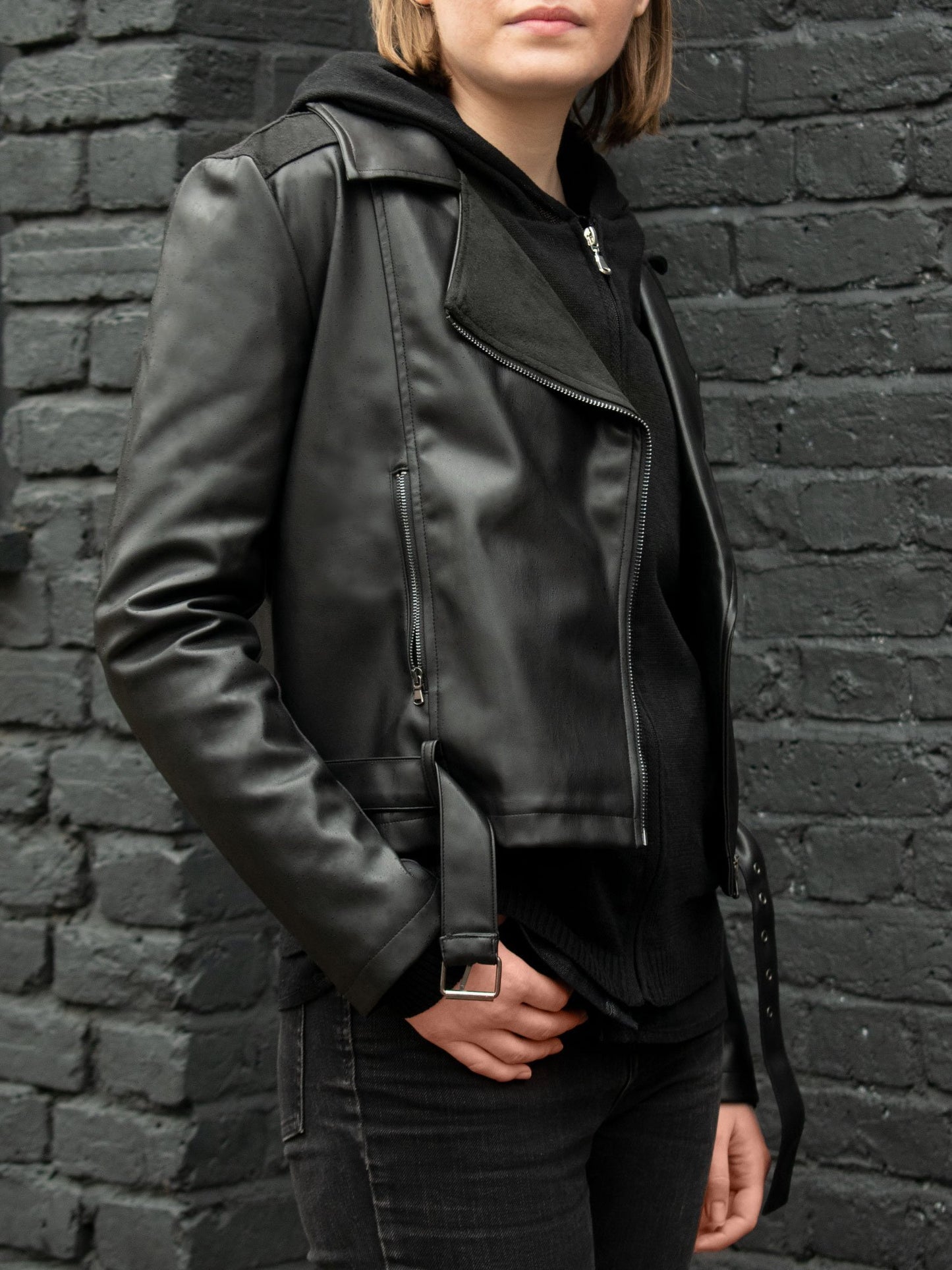 Vegan Women's Moto Jacket | Will's Vegan Store