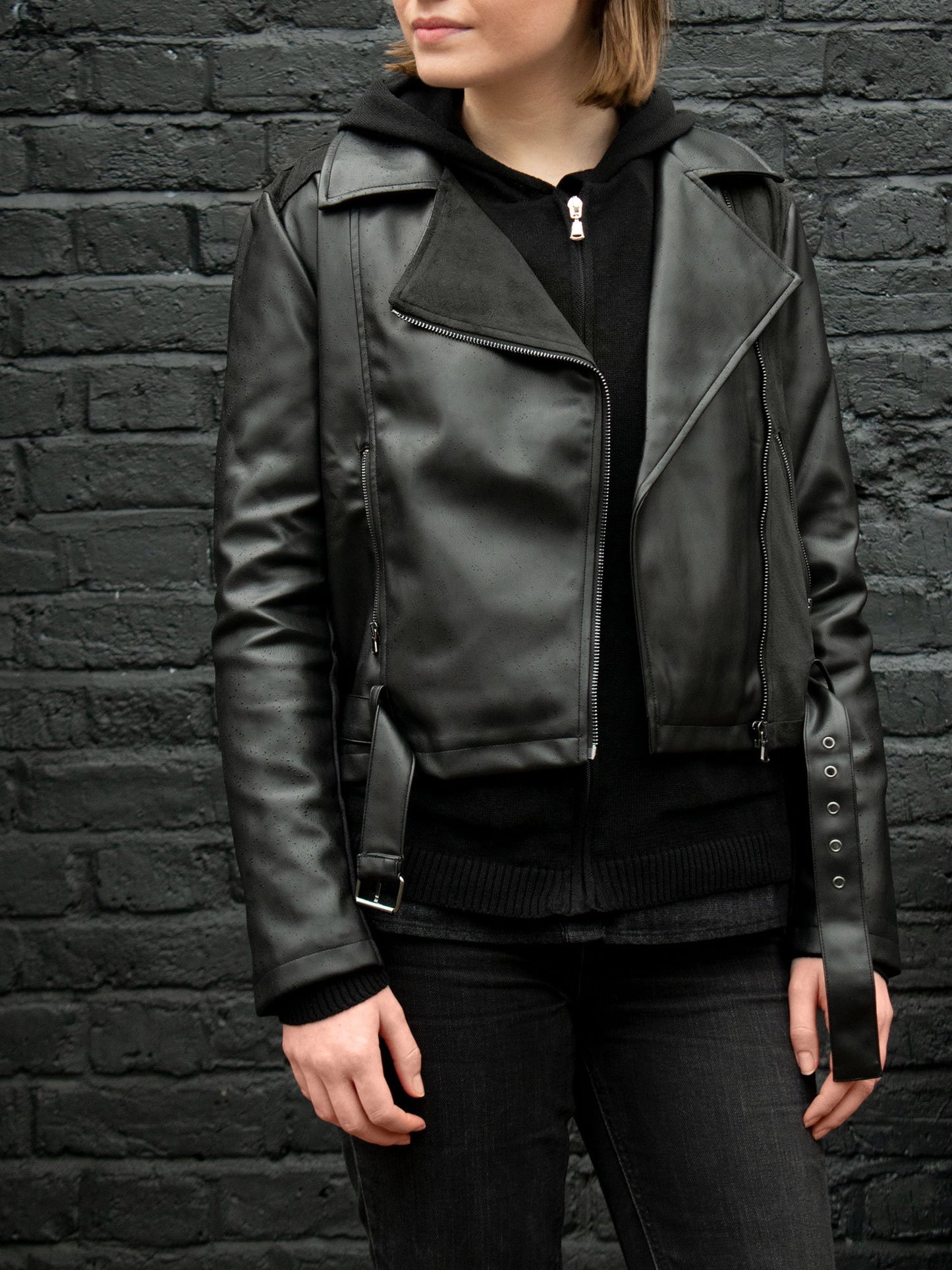 Vegan Women's Moto Jacket | Will's Vegan Store