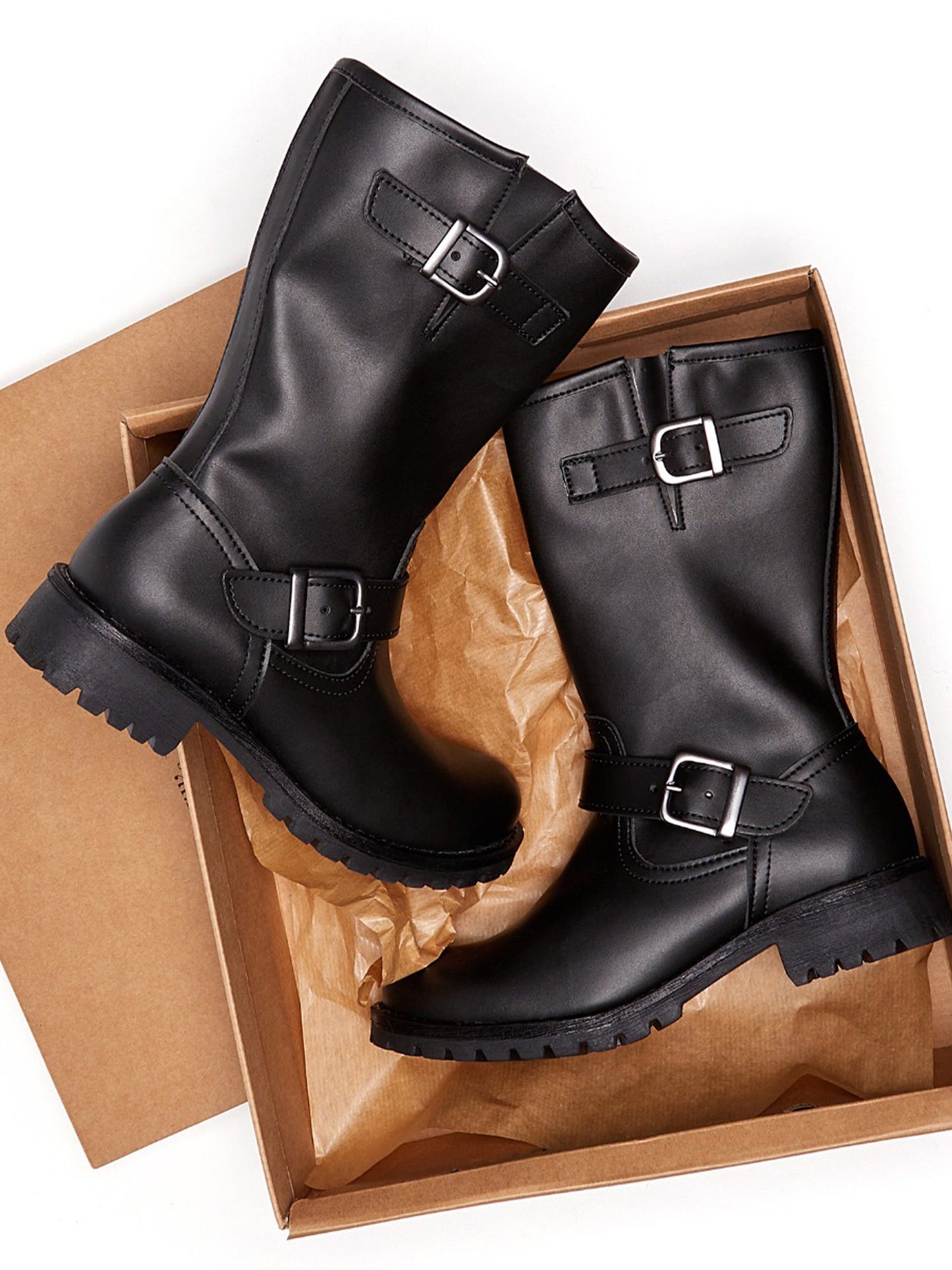 Vegan Women's Mid-Length Moto Boots | Will's Vegan Store