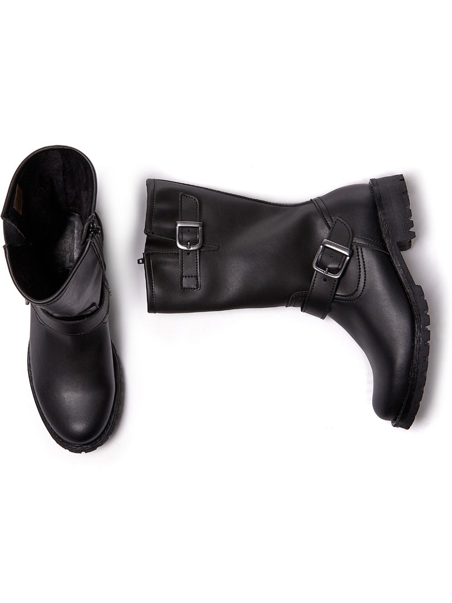 Vegan Women's Mid-Length Moto Boots | Will's Vegan Store